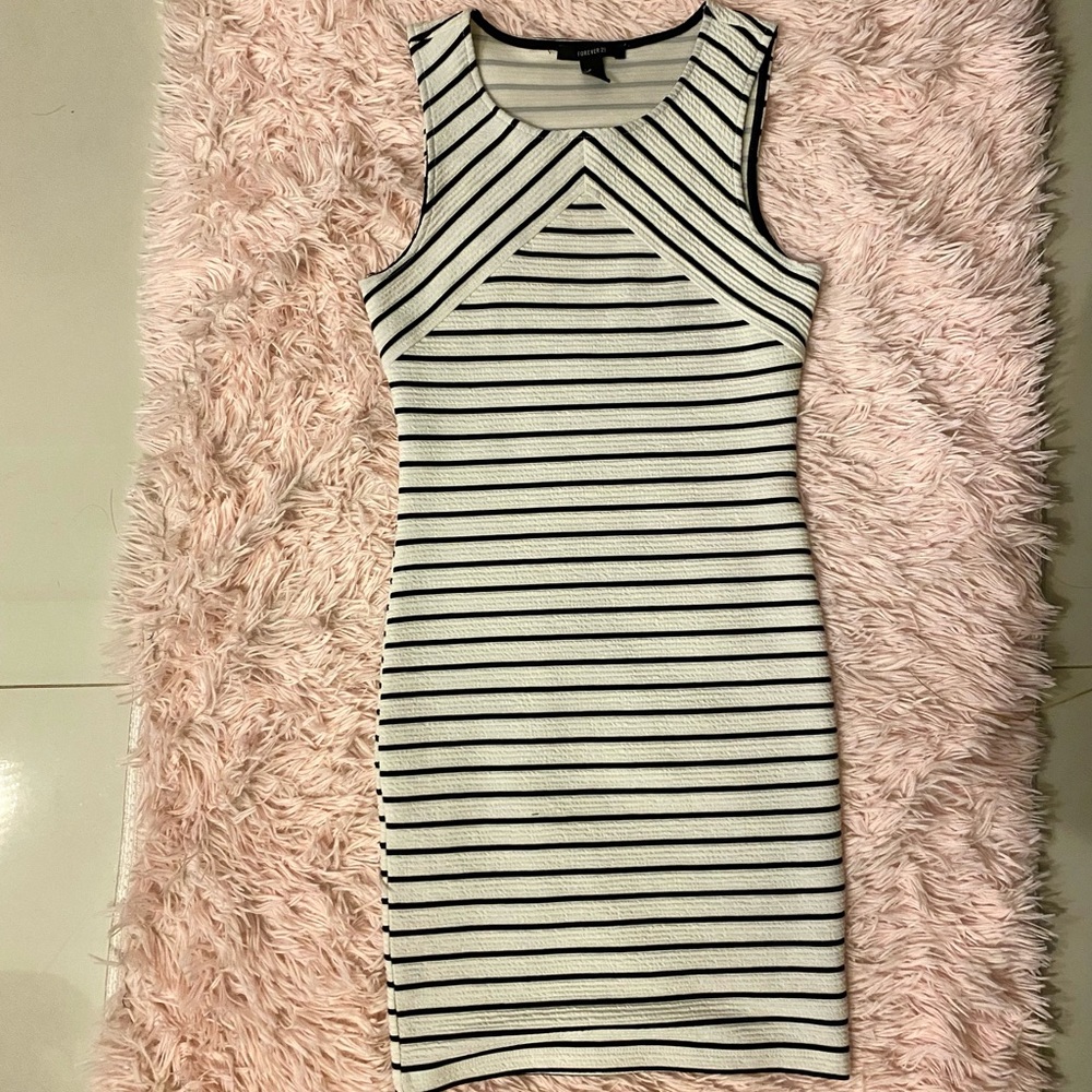 Black and White Dress